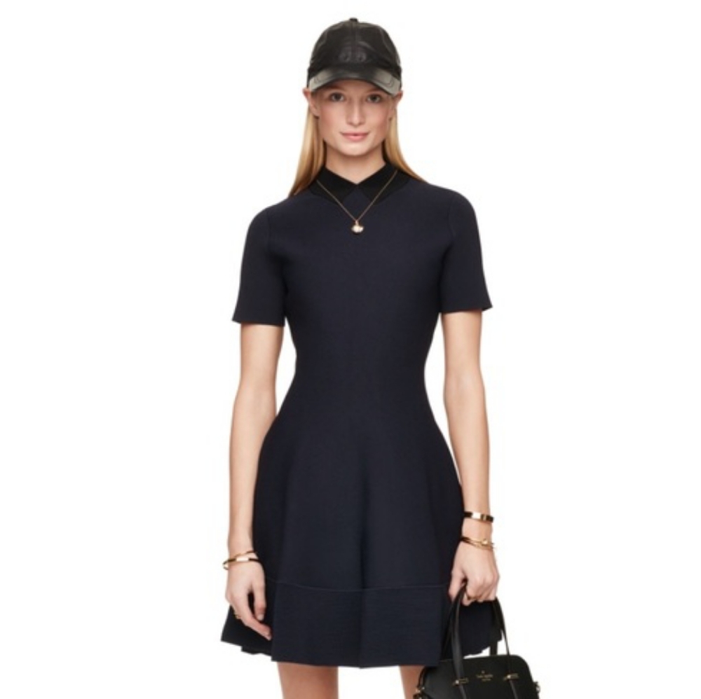 Kate Spade Trompe L'oeil Dress J162